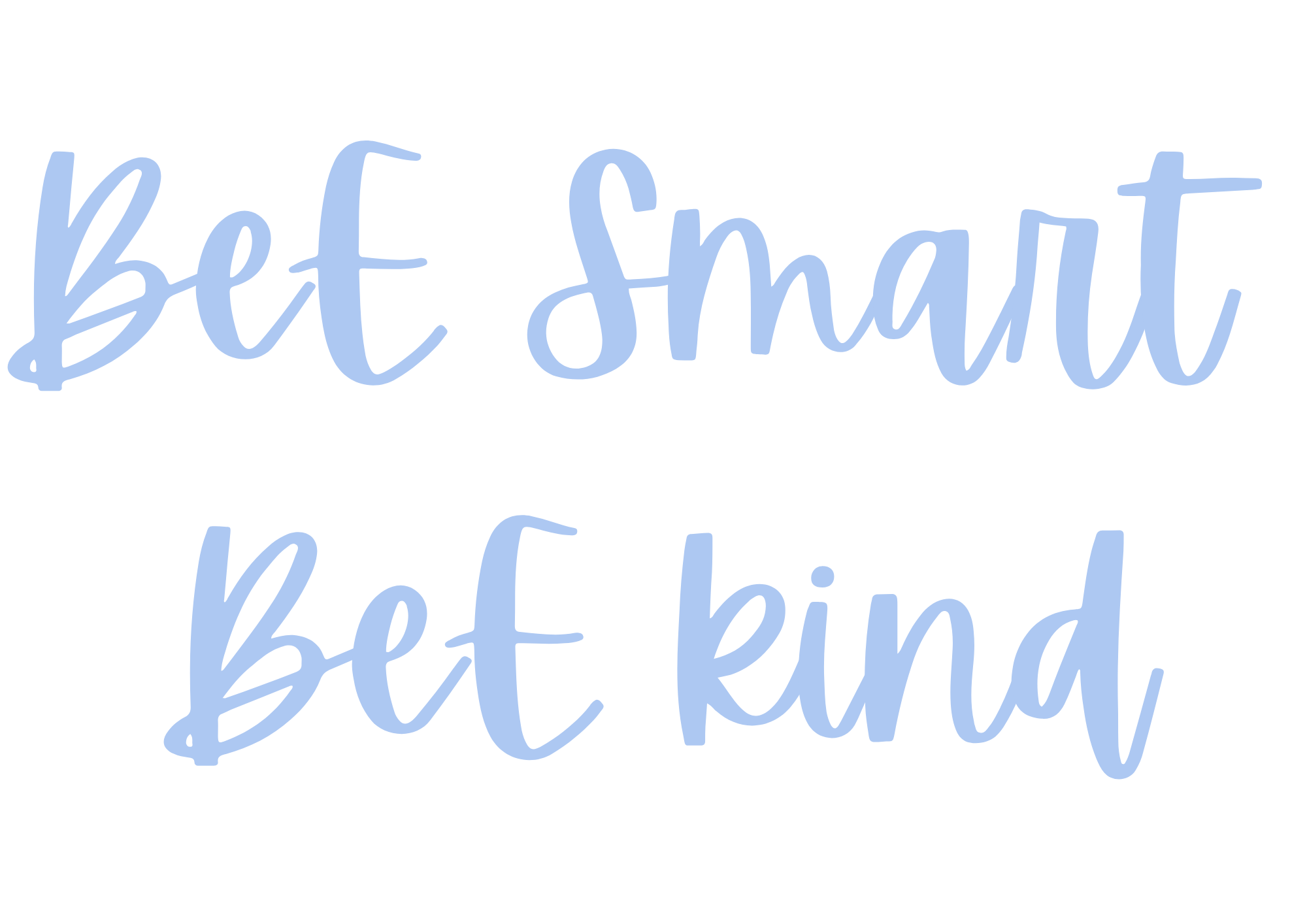bee smart bee kind
